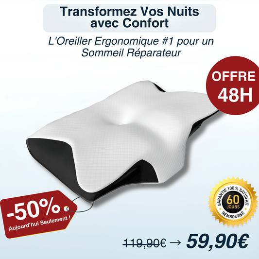 Oreiller Cervical ErgoRelax™