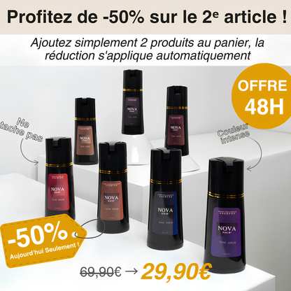 Shampooing colorant instantané NovaHair